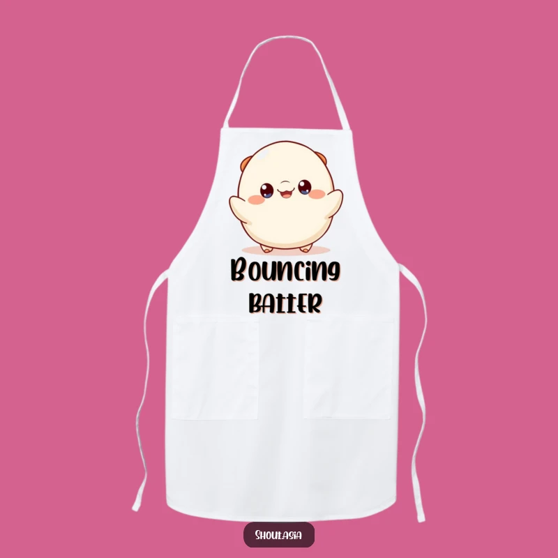 Funny Dumpling Bounce Apron: Cook with Cheer and Laughter