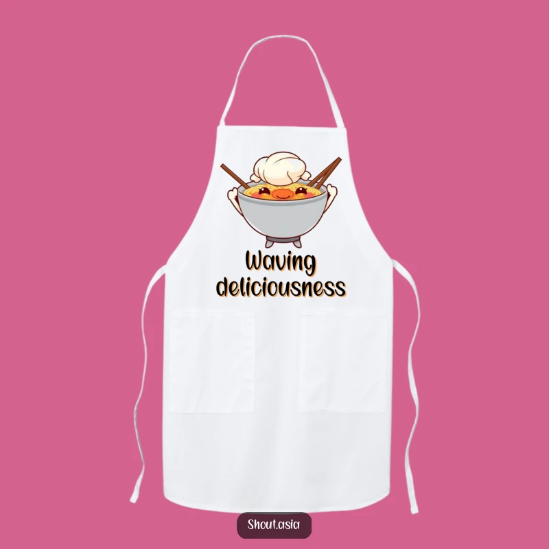 Funny Ramen Apron: Cook with Mischief and Laughter