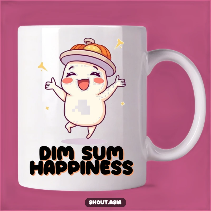 Funny Dim Sum Dance Mug: A Joyful and Hilarious Foodie Gift