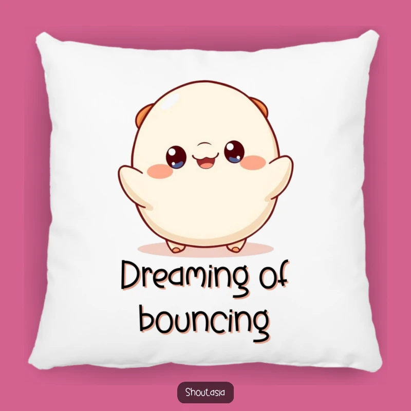 Funny Dumpling Bounce Pillow: Cozy Comfort and Cheerful Decor
