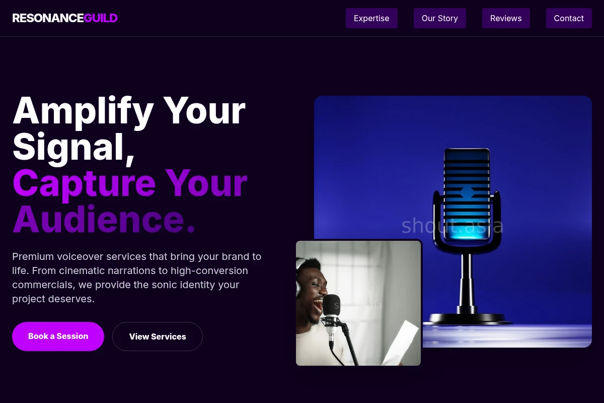 Mic Voiceover