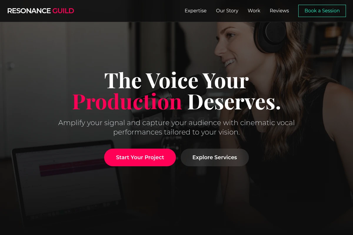 Press Voiceover