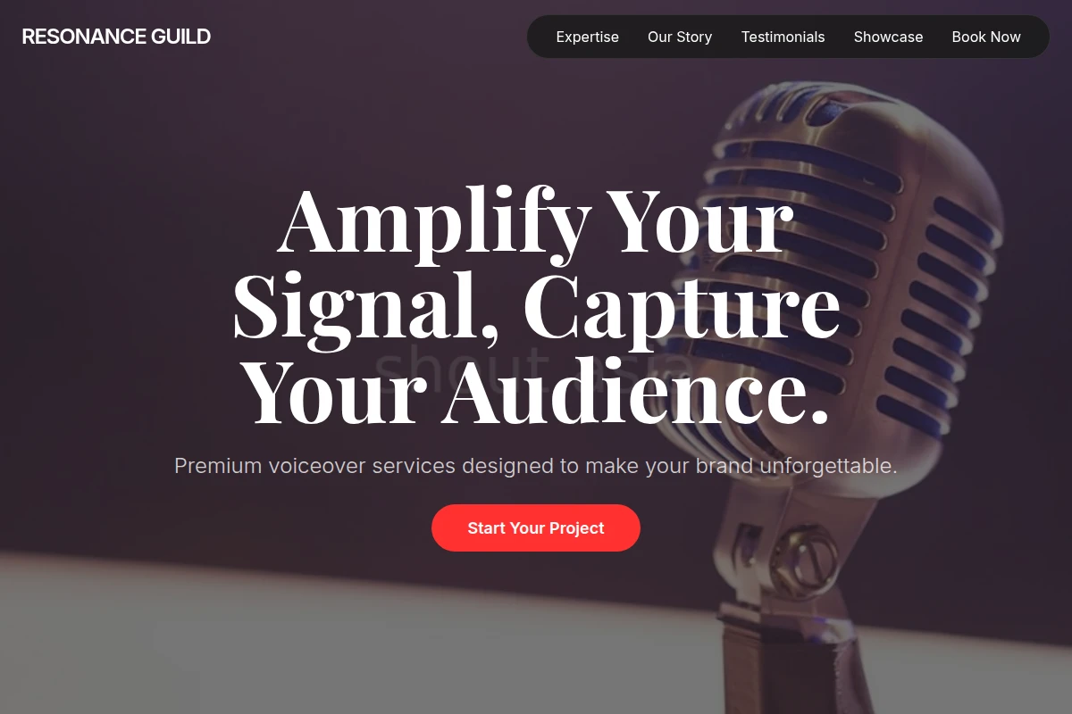 Capture Voiceover