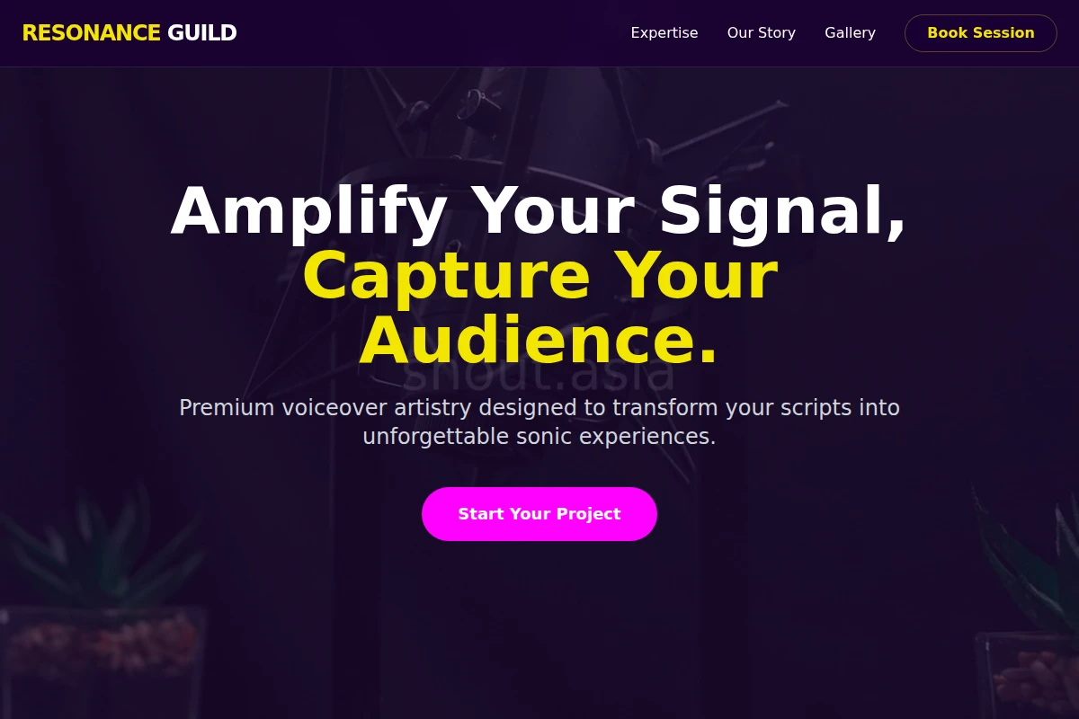 Waveform Voiceover